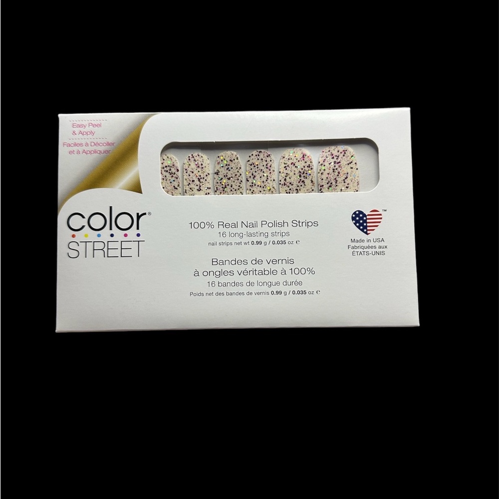 Color street nail strips - pink peppercorn
